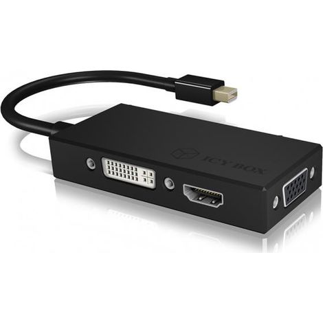 icy-box IB-AC1032 Adattatore Nero Mini DisplayPort 4K (1/4)