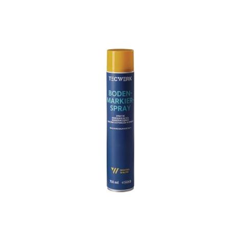 Bombe de marquage au sol 750ml jaune TECWERK (1/2)