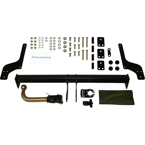 Attelage rotule démontable AUTO-HAK + faisceau Trail-Tec universel 7 broches - DACIA DUSTER (1/2)