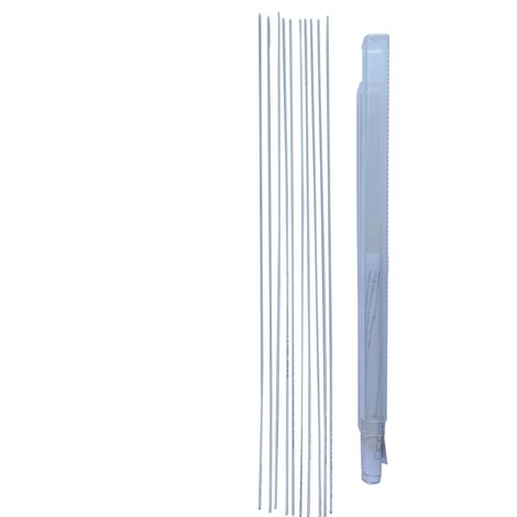 Baguettes de brasage laiton 2 mm enrobe pour soudobrasure brasure fer 10 pièces