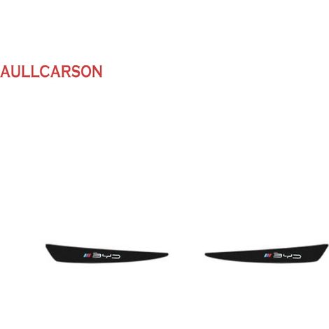 (1 pièce pour hayon) Pour BYD Atto 3 EV 2023-2024 : protection de seuil de porte en cuir,autocollant,bande de seuil en fibre de carbone,accessoires de hayon (1/3)
