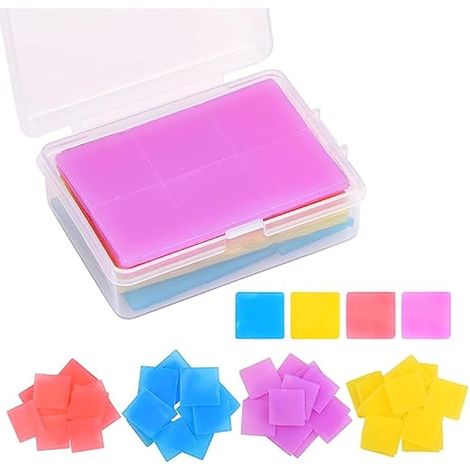 48 pièces de colle pour peinture diamant, 4 couleurs, avec boîte en plastique (1/4)