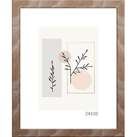 Cadre photo basique en MDF 30x40 cm sonoma light 1 pc. (1/5)