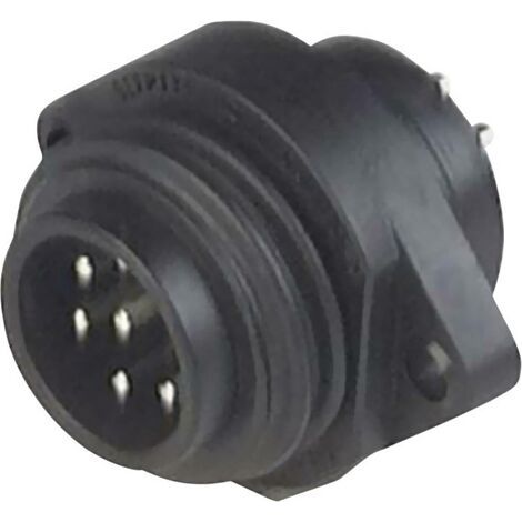 Cosse cylindrique mâle Série (connecteur rond): CA Hirschmann CA 3 GS 932 322-100-1 embase mâle Nombre total de pôles: (1/2)
