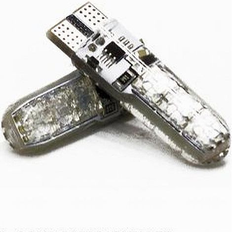 Trade Shop - Lampadine Di Posizione T10 Con Telecomando Rgb Luci Per Auto 12v Maxtech L-rgb01 - (1/2)