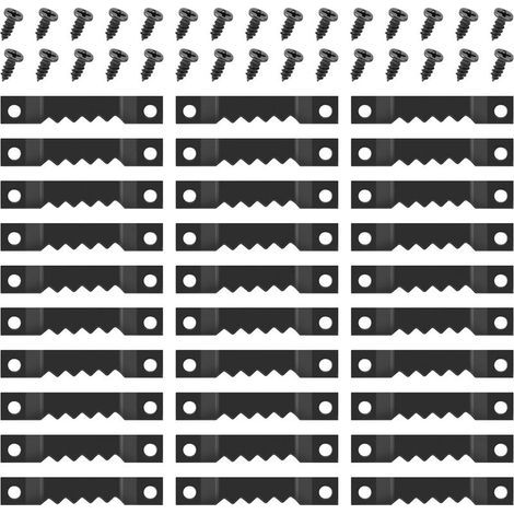 30 Pièces Accroche Tableau Crochet Cadre,Fixations pour Cadres,Mural Attache Cadre Accroche Cadre ,pour Cadres Photo Affiches Peintures Horloges Murales œuvres d'art,décoration de la maison (1/5)