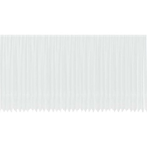 Rideaux avec des rideaux Blanc 500x100cm Polyester CFW38730 (1/5)