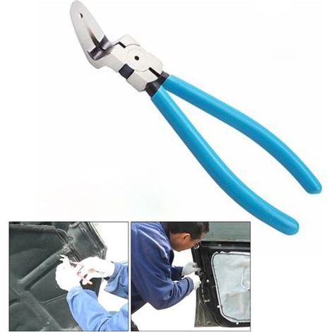 Pince coupante diagonale polyvalente de haute qualité pour rivets et fixations en plastique automobile, outil de retrait et d'extraction de clips de garniture (1/5)