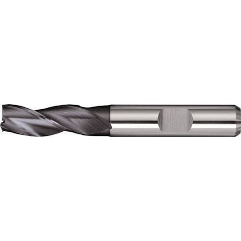 TECWERK Bohrnutenfräser DIN 844 TypN D.20mm HSS-Co8 TiCN Weldon Z.3 lang TECWERK (1/2)