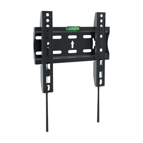 Supporto Tv Piatta Quadro 1 Bravo Acciaio Verniciato Nero 15 a 40 30 kg
