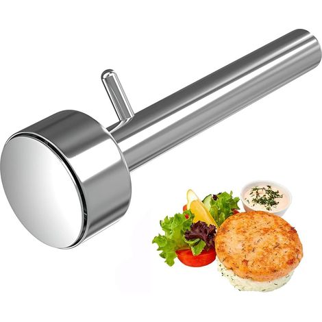 Utensilios para falafel, moldes para falafel, cucharas de acero inoxidable para falafel, moldes antiadherentes para albóndigas, para preparar deliciosas albóndigas de falafel, utensilios de cocina par (1/5)