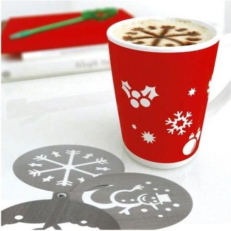 Weihnachtsmodell-Set - 144499 - 3 Stück - Metall - Rot - Festdekoration (1/5)