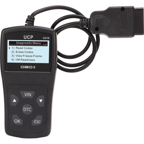 Scanner OBD2, lecteur de codes défauts moteur, outil de diagnostic automobile multifonctionnel certifié CE pour voitures (1/5)