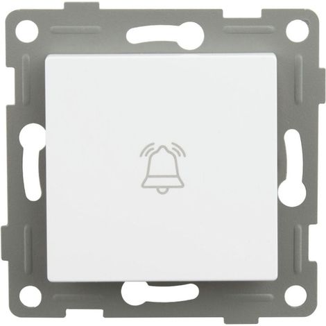 Bouton de sonnette onlex encastrable 10A 230V ABS (1/2)