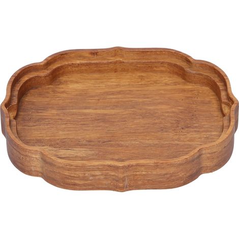 Plateau de thé en bambou style chinois avec réservoir d'eau pour accessoires de thé Gongfu