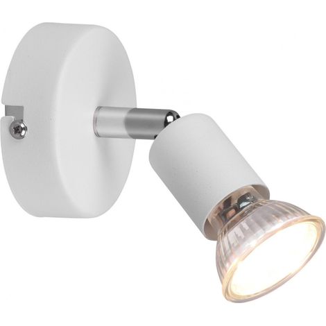 Aplique de pared París 1 luz – Blanco – Trio Lighting – Iluminación interior orientable (1/5)