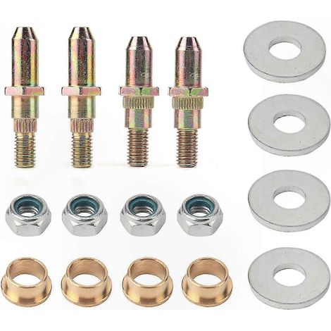 Kit de réparation de charnières de porte en acier au carbone pour l'entretien des véhicules 12472843 12472844 (1/5)