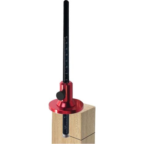 Jauge de Marquage à Roue Menuiserie Outils de Marquage en d'Aluminium pour Bois,Aide au Tracé avec Prise Facile pour Lignes Parallèles sur Bois Massif et Contreplaqué (1/5)