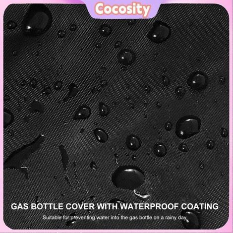 Couvercle de réservoir de gaz, couvercle de protection de bidon de gaz extérieur avec cordon de serrage, couvercle de cylindre de (1/4)