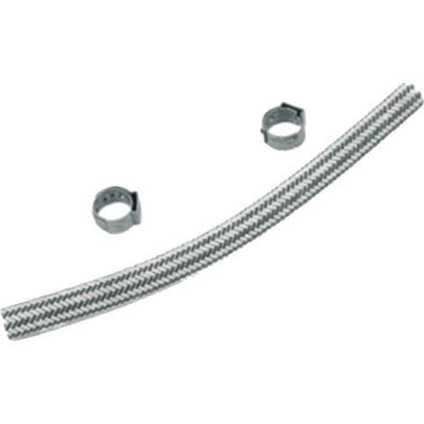 Ersatzteil - Schlauch (16cm) + Klammer (2 Stk.) -  - CALOR, ROWENTA, TEFAL, ufeff.Toutes marques