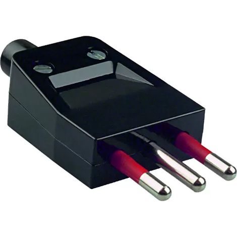 Bachmann 910.174 Schutzkontaktstecker Kunststoff 250 V Schwarz IP20 (1/2)
