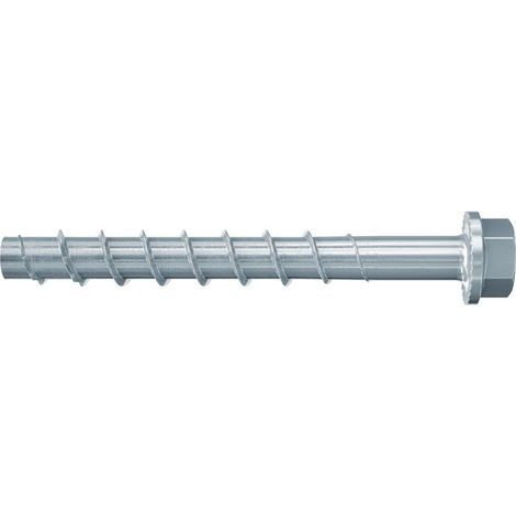 50 - Vis à béton - Tête hexagonale - Empreinte Torx - Fixation garde-corps et consoles - Acier - 10x100 mm