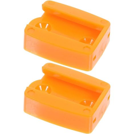 Lot de 2 Pièces Accessoires pour Presse-agrumes Orange en Plastique Support, Outil à Zester D'agrumes Rapide pour Cafés et Restaurants (1/5)