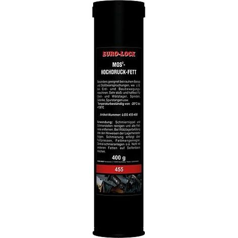 MoS²-Graisse polyvalente haute performance, EURO-LOCK LOS 455 tube 400g