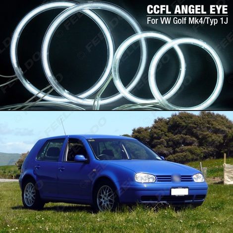 Suitable for Volkswagen Golf 4 angel eye headlights and CCFL angel eye headlight rings