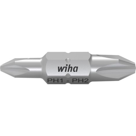 Wiha Set di inserti inserto doppio Phillips 10 pz. in custodia (43861)
