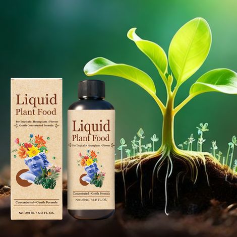 Engrais liquide pour l'entretien quotidien des plantes, formule équilibrée, convient à une utilisation en intérieur -- 250 ml (1/5)