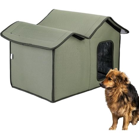 Maison pour Chat d'Extérieur Imperméable Abri pour Chat d'Extérieur Abri (1/5)