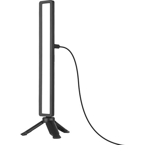 Barra de luz para portátil con clip - Lámpara de pantalla recargable por USB, 3 temperaturas, 10 niveles de brillo, para (1/5)