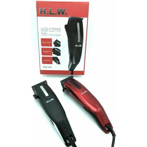 Trade Shop - Tagliacapelli Hlw-103 Regola Barba Rasoio Elettrico Hair Clipper -