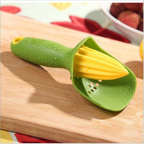 presse Agrumes Avec Filtre Ppins - Vert (1/4)