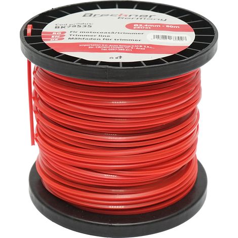 Filo quadrato per decespugliatore 2,4 mm x 60 m Breckner Germany (1/3)