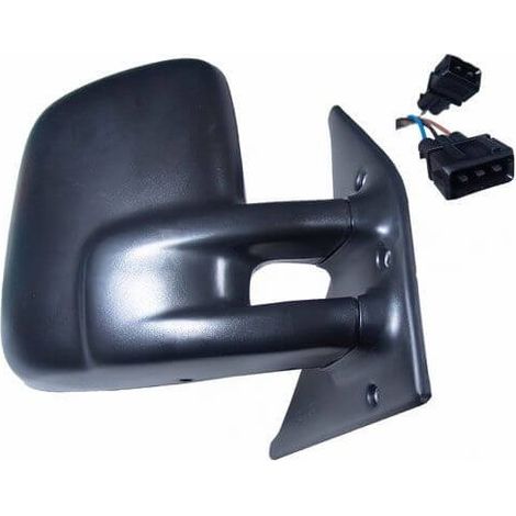 Rétroviseur électrique droit noir chauffant Volkswagen Transporter T4 1990-2003