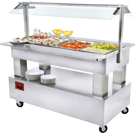 Buffet - salad bar réfrigéré / 4x GN 1/1-150 - Diamond (1/3)