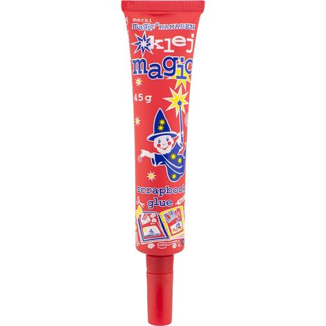 Tubo de plástico con aplicador de pegamento Magik para álbumes de recortes CR1070 (1/3)