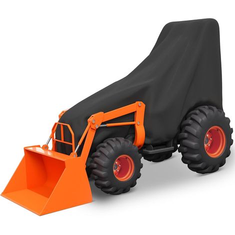 Housse pour tracteurs lourds, résistant à l'eau et aux UV, dimensions : 107 "L x 32 "l x 60 "H, demi-couverture, utilisation universelle (1/5)