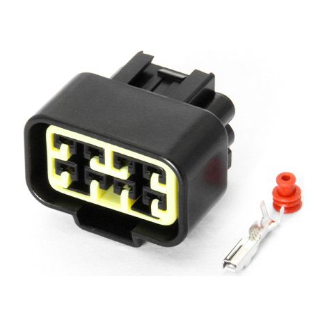 Connecteur automobile étanche 8 broches DJ7081Y-2.3-11/21, fiche FW-C-8M/FB (1/4)