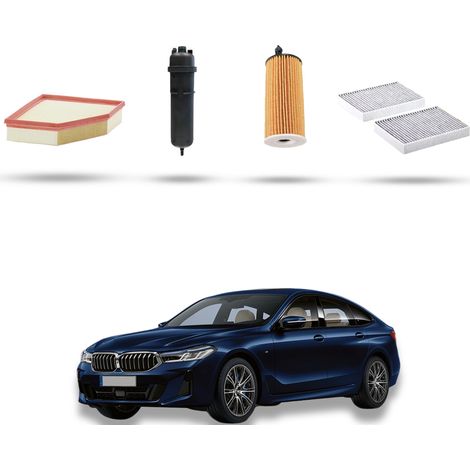 Kit tagliando 4 filtri compatibile con Bmw serie 6 (G32GT) 620d 140kw dal 2018 (1/5)