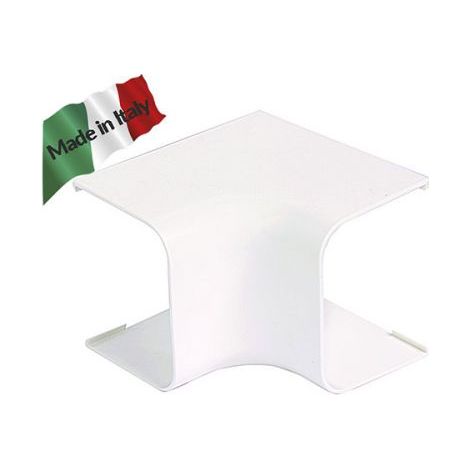 Curva Angolo Interno Ø90X65 Per Canalina Condizionamento - Articolo: 9802-112-08