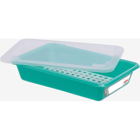 Bac Plat HACCP + Couvercle + Grille - Gilac