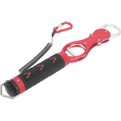 Pince à peser pour poisson en aluminium avec balance intégrée - Outil de mesure portable pour la pêche