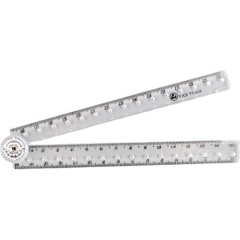 Pince à cintrer King en polyacrylate transparent pour des mesures (1/5)