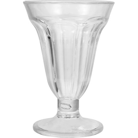 Coupes à dessert rondes modernes sur pied, coupes à glace, cadeau de Noël ou de pendaison de crémaillère, 250 ml, 1 pièce (1/5)