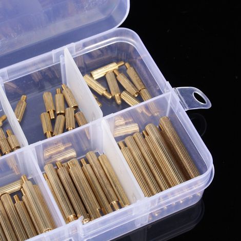 Kit de 270 douilles combinées M2 en laiton à tête unique, coffret A