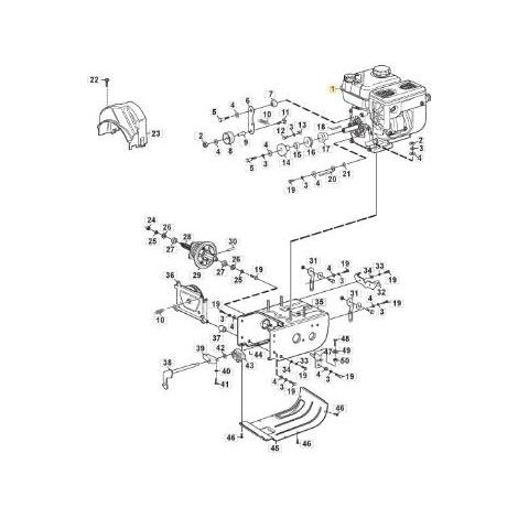 ORIGINAL STIGA-MOTOR – 1811-2836-01
