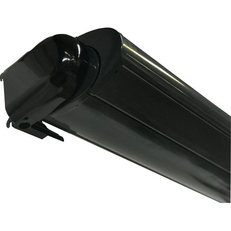 STORE DE TERRASSE COFFRE INTEGRAL MOTORISE RAL ANTHRACITE 3 X 2,5 TOILE DICKSON® TAUPE (1/5)